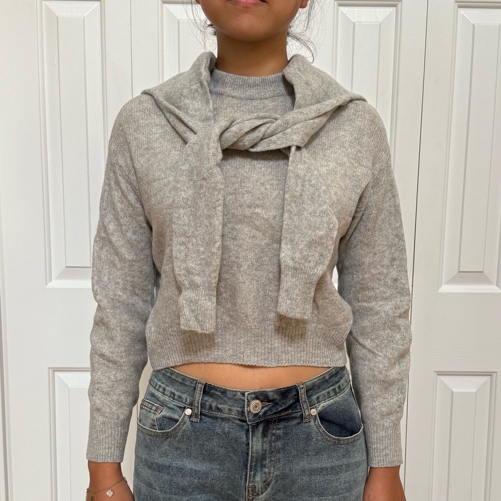 NAADAM Light Gray Women's Sweater